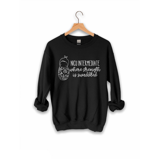 Swaddled Strength MOD 2024 Fundraiser Neonatal Intermediate Sweatshirt