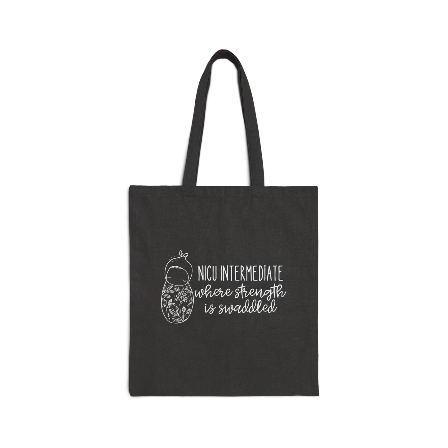 Swaddled Strength 2024 MOD Fundraiser Neonatal Intermediate Cotton Canvas Tote Bag